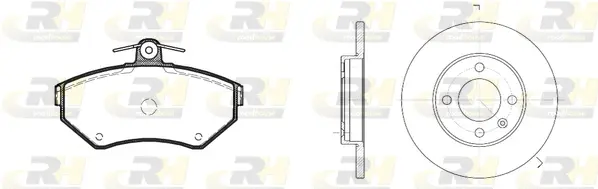 Brake Kit, disc brake (8631.03)