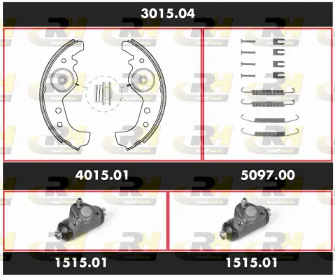 Brake Kit, drum brake (3015.04)