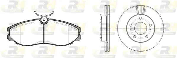 Brake Kit, disc brake (8462.00)