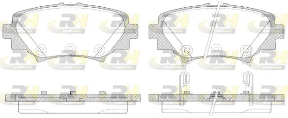 Brake Pad Set, disc brake (21570.02)