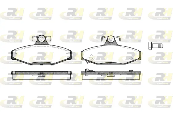 Brake Pad Set, disc brake (2335.22)