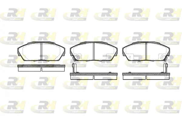 Brake Pad Set, disc brake (2323.02)