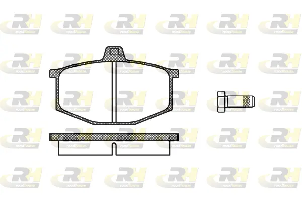 Brake Pad Set, disc brake (2060.00)