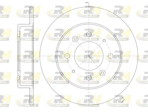 Brake Disc (6874.00)