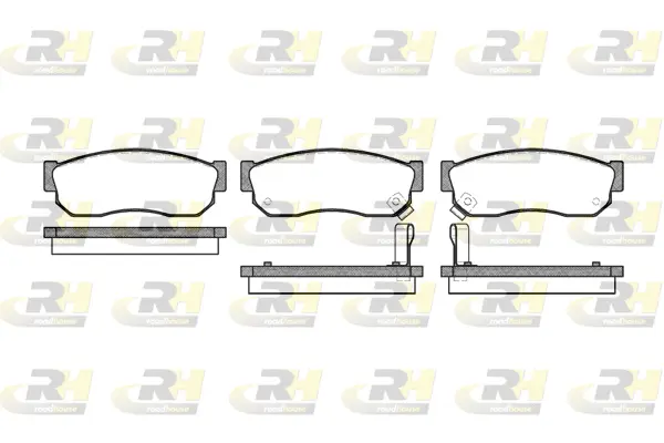Brake Pad Set, disc brake (2149.02)