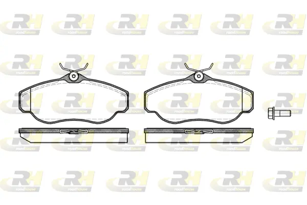 Brake Pad Set, disc brake (2576.00)