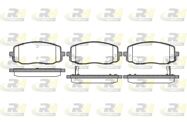Brake Pad Set, disc brake (21133.02)
