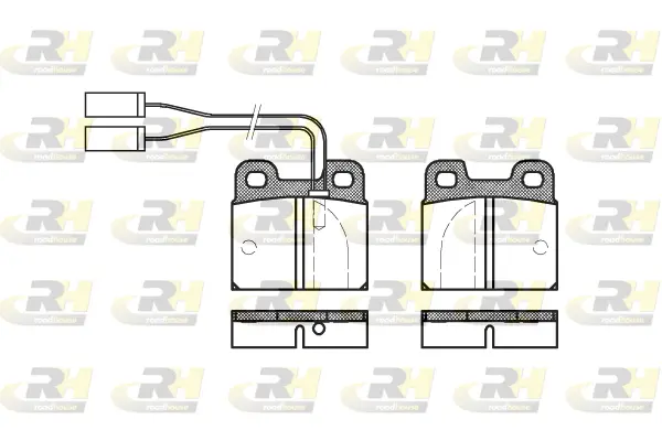 Brake Pad Set, disc brake (2005.01)