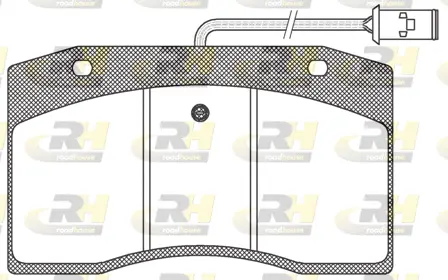Brake Pad Set, disc brake (JSX 2400.40)
