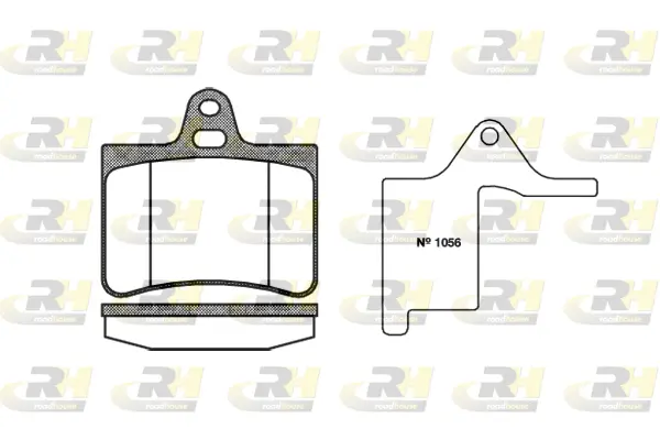 Brake Pad Set, disc brake (2830.00)