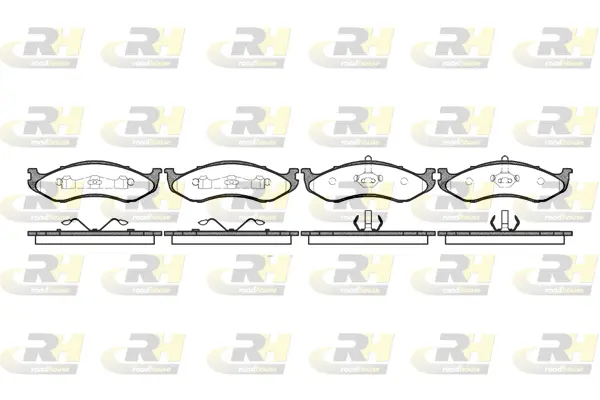 Brake Pad Set, disc brake (2467.00)
