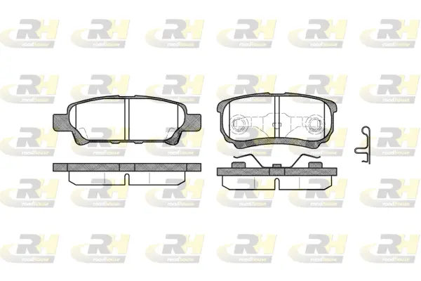 Brake Pad Set, disc brake (21051.02)
