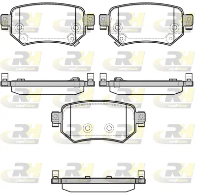 Brake Pad Set, disc brake (21682.02)