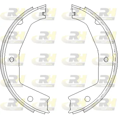 Brake Shoe, parking brake (4743.00)
