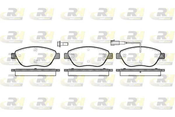 Brake Pad Set, disc brake (2859.01)