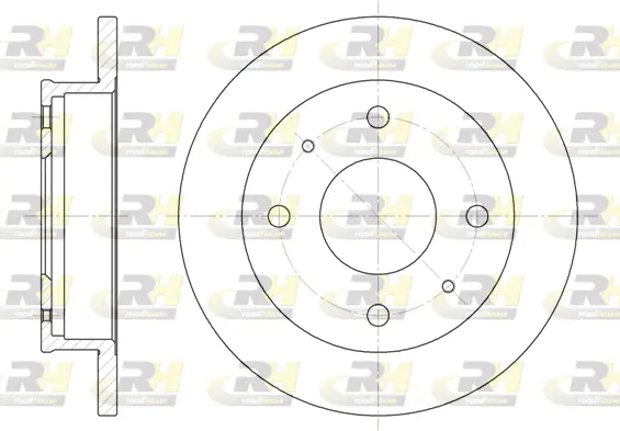 Brake Disc (6568.00)