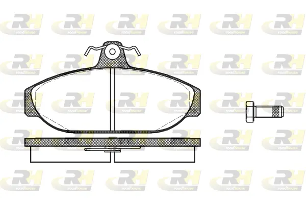 Brake Pad Set, disc brake (2156.00)