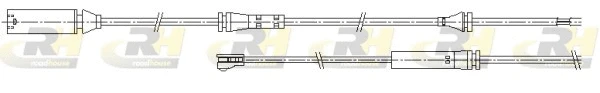 Warning Contact, brake pad wear (001164)