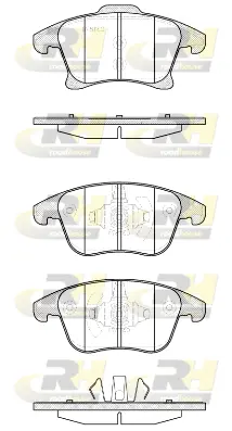 Brake Pad Set, disc brake (21249.20)