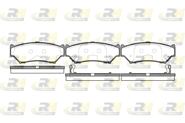 Brake Pad Set, disc brake (2389.12)