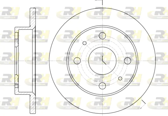 Brake Disc (6830.00)