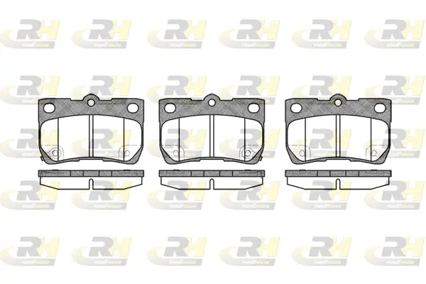 Brake Pad Set, disc brake (21181.02)