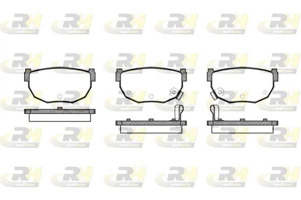Brake Pad Set, disc brake (2151.12)