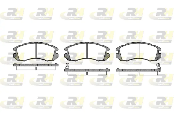 Brake Pad Set, disc brake (2191.12)