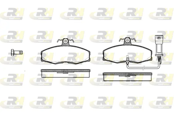 Brake Pad Set, disc brake (2154.02)