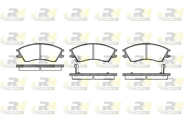 Brake Pad Set, disc brake (2224.12)