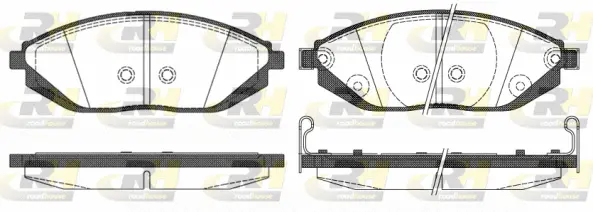 Brake Pad Set, disc brake (21472.02)