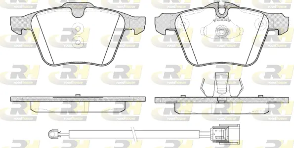 Brake Pad Set, disc brake (21217.02)