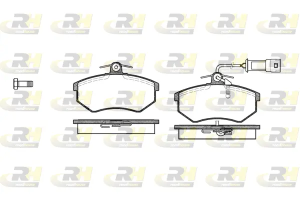 Brake Pad Set, disc brake (2134.02)