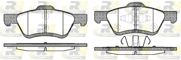 Brake Pad Set, disc brake (21124.00)