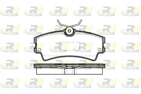 Brake Pad Set, disc brake (21104.00)