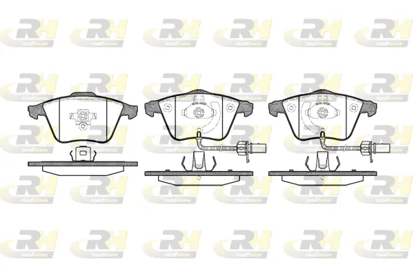 Brake Pad Set, disc brake (2964.12)