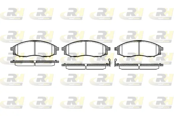 Brake Pad Set, disc brake (2748.02)
