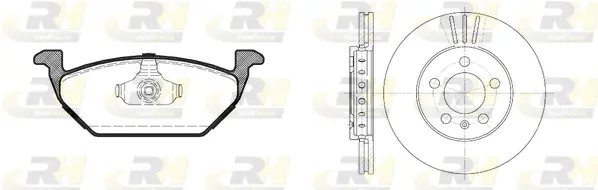 Brake Kit, disc brake (8633.02)
