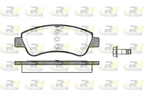 Brake Pad Set, disc brake (2840.20)