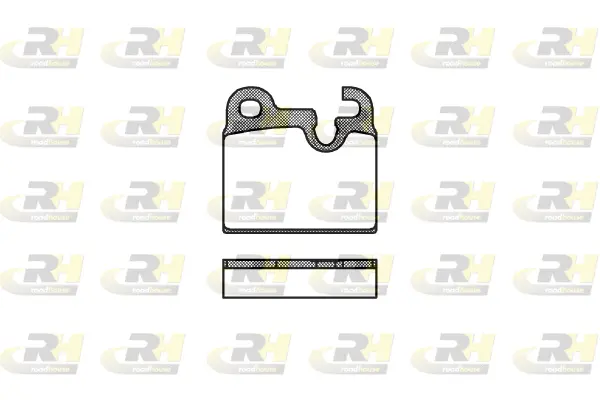 Brake Pad Set, disc brake (2016.00)