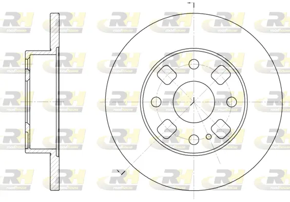 Brake Disc (6054.00)