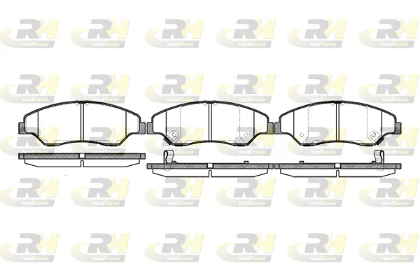 Brake Pad Set, disc brake (2739.02)