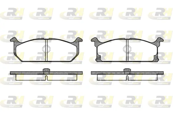 Brake Pad Set, disc brake (2194.00)