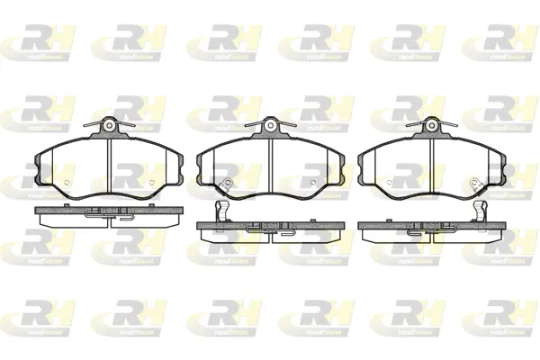 Brake Pad Set, disc brake (2494.02)