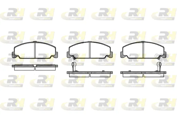 Brake Pad Set, disc brake (2182.12)
