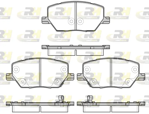 Brake Pad Set, disc brake (21640.02)