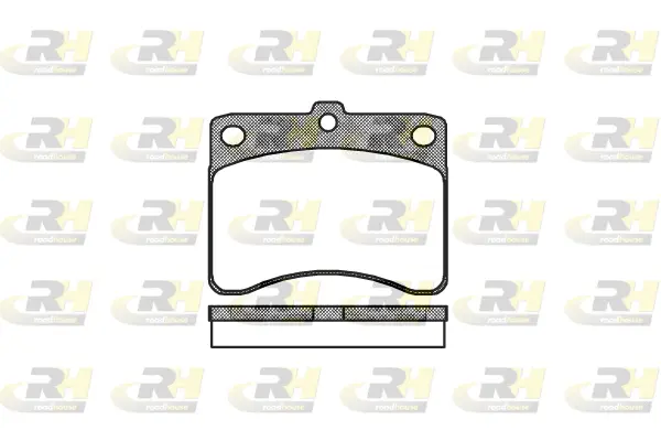 Brake Pad Set, disc brake (2232.00)