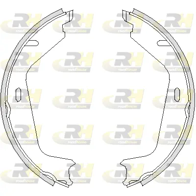 Brake Shoe, parking brake (4726.00)