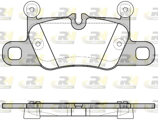 Brake Pad Set, disc brake (21714.00)