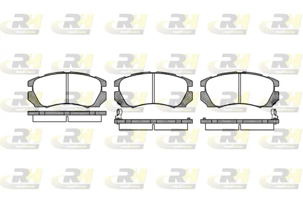 Brake Pad Set, disc brake (2403.02)
